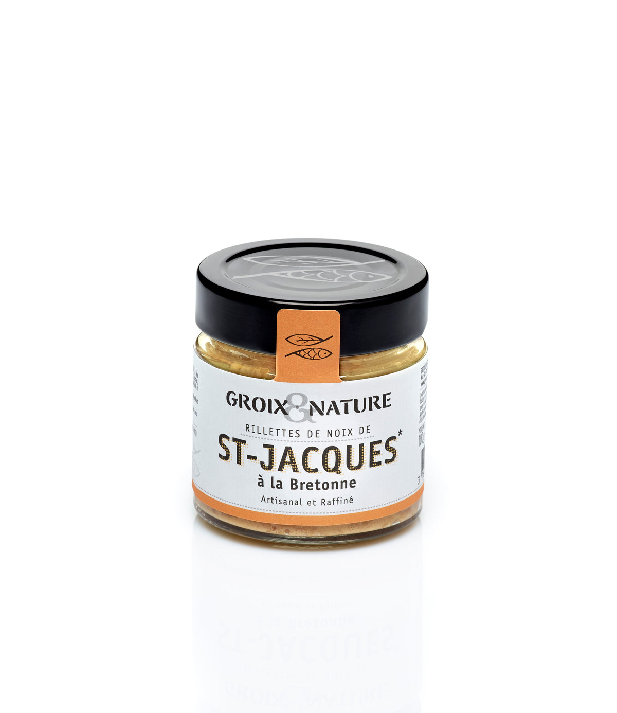Jakobsmuschel-Rillettes nach bretonischer Art, 100g