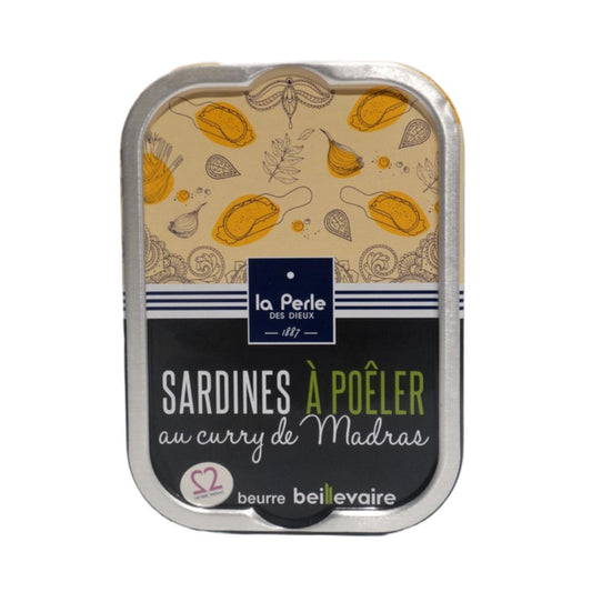 Warme Sardinen in Madras Curry, 115g